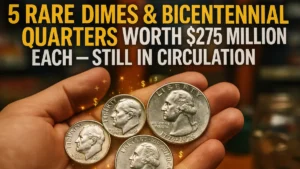 5 Rare Dimes and Bicentennial Quarters Value is $275 Million each – Still in Circulation