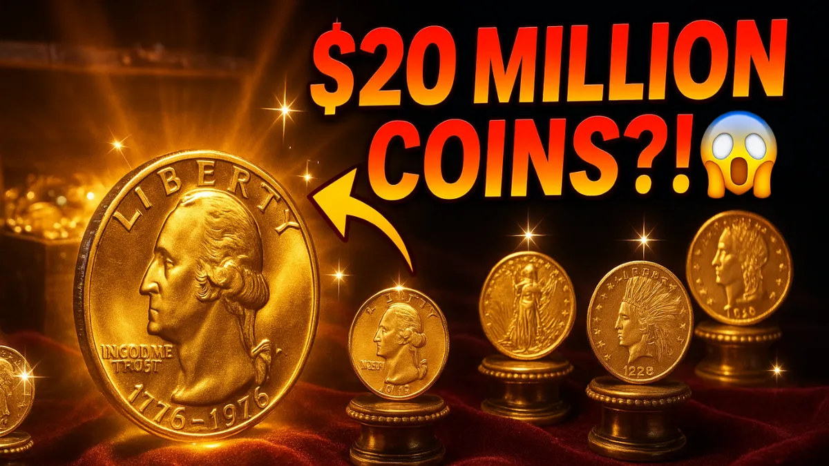 The Bicentennial Quarter and 5 Other Coins Worth Over $20 Million