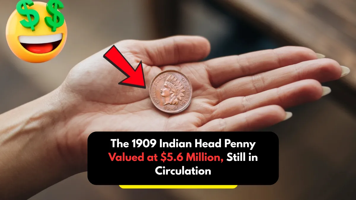 The 1909 Indian Head Penny Valued at $5.6 Million, Still in Circulation