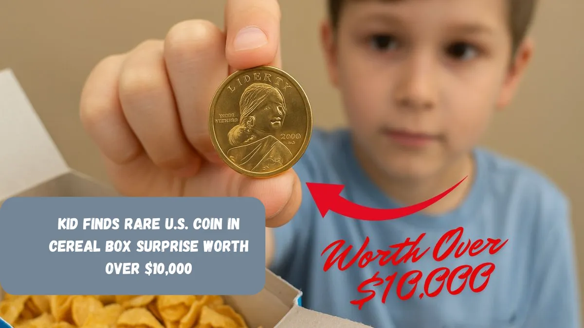 Kid Finds Rare U.S. Coin In Cereal Box Surprise Worth Over $10,000
