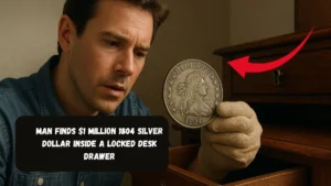 Man Finds $1 Million 1804 Silver Dollar Inside A Locked Desk Drawer