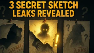3 Secret Sketch Leaks Revealed — You Won’t Believe #2!