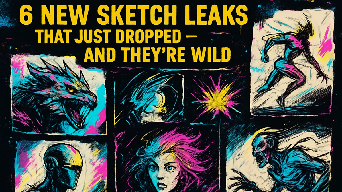 6 New Sketch Leaks That Just Dropped — And They're Wild