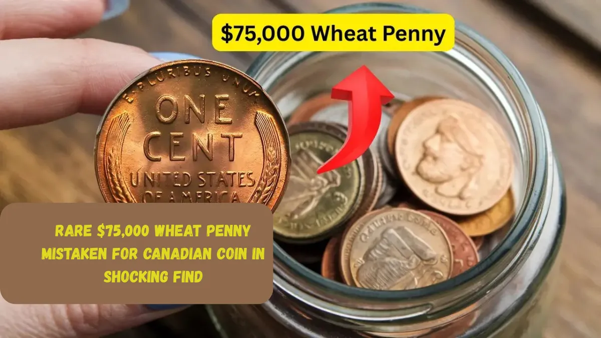 Rare $75,000 Wheat Penny Mistaken for Canadian Coin in Shocking Find