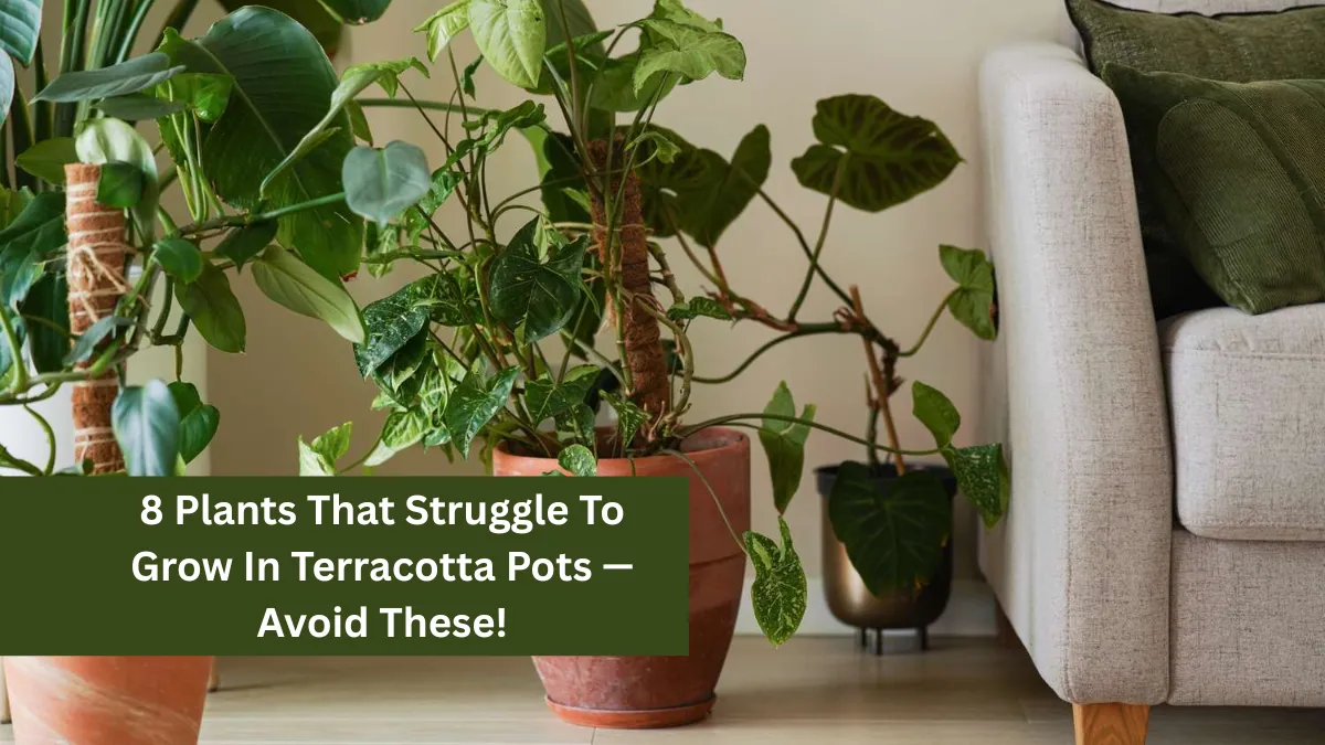 8 Plants That Struggle To Grow In Terracotta Pots — Avoid These!